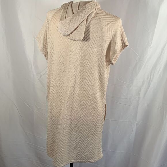 Jordan Taylor Cream Zip-Up Swim Coverup NWT - Picture 6 of 7